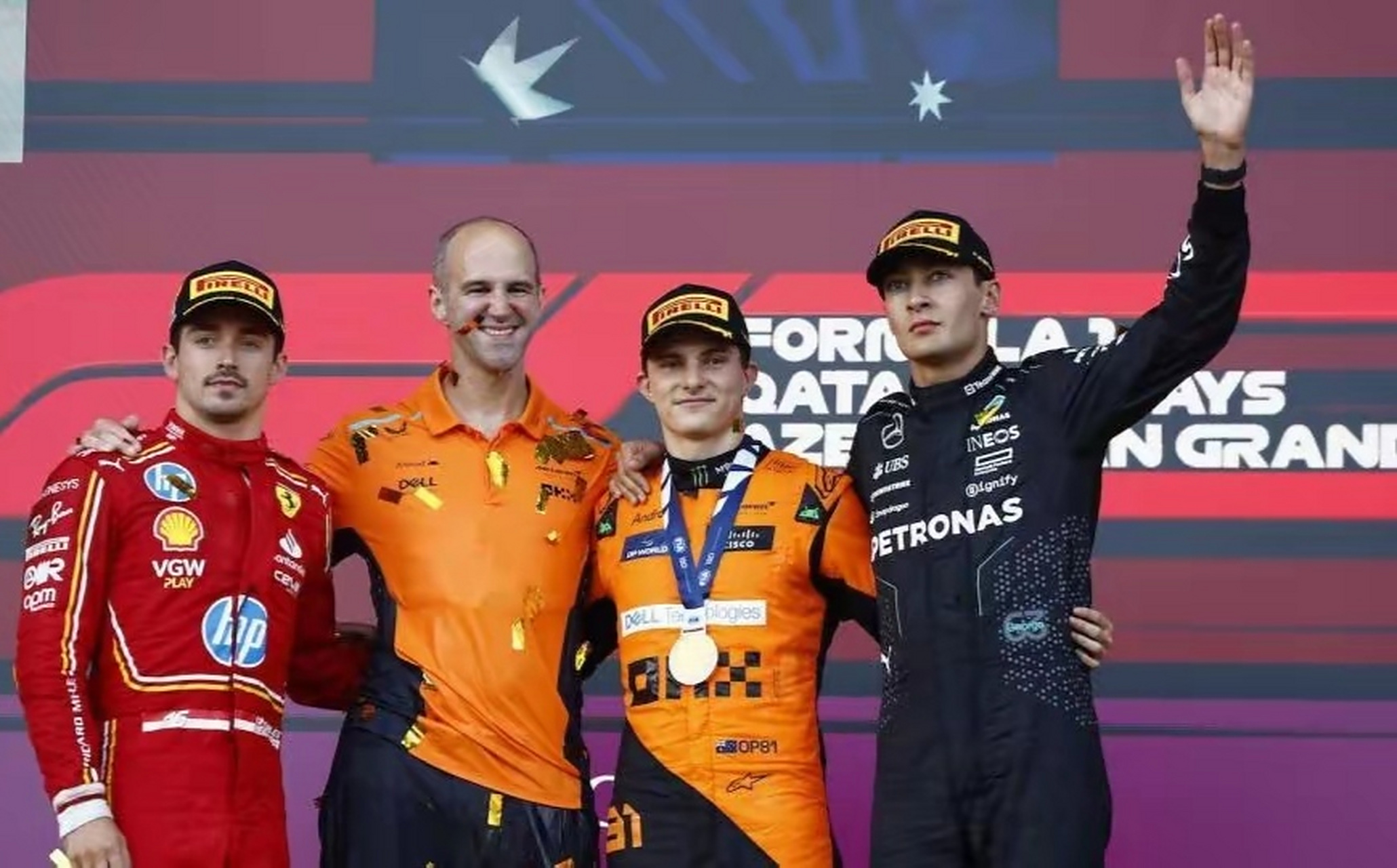 雷诺车队力克法拉利，佩雷兹统治全场的简单介绍